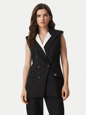 Foto del prodotto KARL LAGERFELD Gilet B3W14028 Nero Relaxed Fit