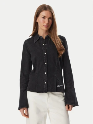 Foto del prodotto Karl Lagerfeld Jeans camicia di jeans B4W11007 Nero Slim Fit