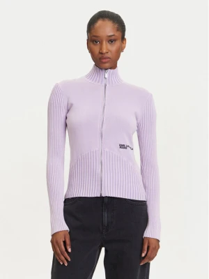 Foto del prodotto Karl Lagerfeld Jeans Cardigan A3W18010 Viola Slim Fit