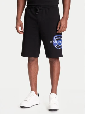 Foto del prodotto KARL LAGERFELD Pantaloncini sportivi 705114 553904 Nero Loose Fit