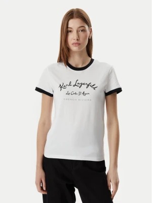 Foto del prodotto KARL LAGERFELD T-shirt B2W17021 Bianco Slim Fit