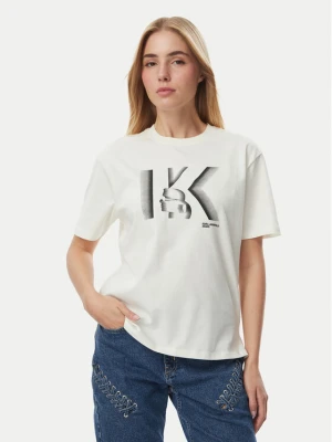 Foto del prodotto KARL LAGERFELD T-shirt B4W17003 Crema Regular Fit