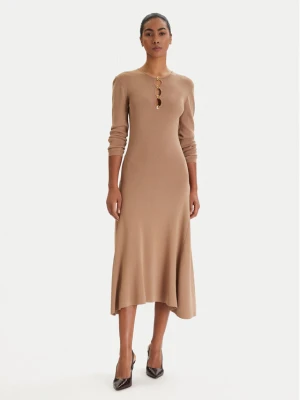 Foto del prodotto KARL LAGERFELD Vestito di maglia B1W13003 Beige Regular Fit