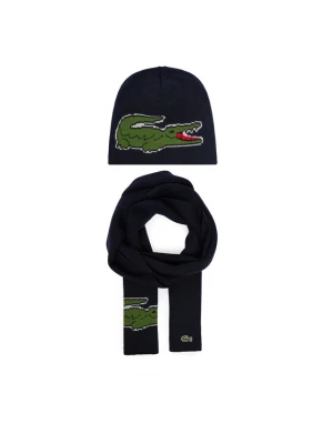 Foto del prodotto Lacoste Set berretto e sciarpa RB1515-00 Blu scuro