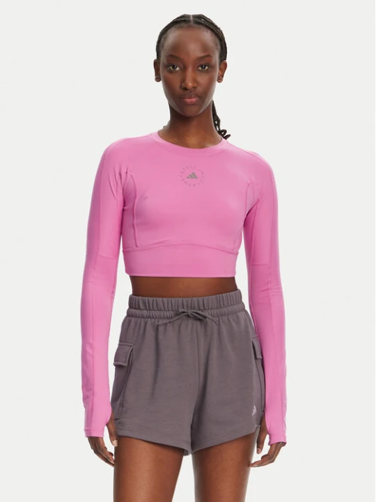 Foto del prodotto adidas by Stella McCartney Maglietta tecnica TrueStrength JJ1644 Rosa Slim Fit