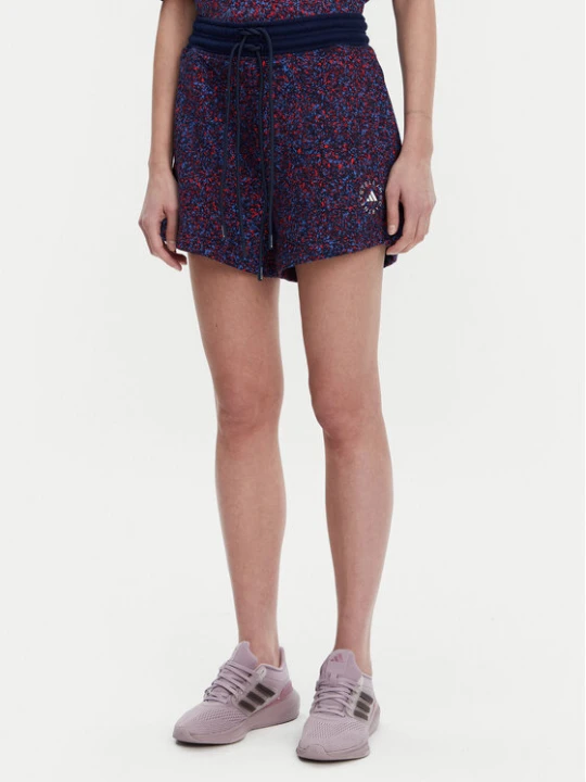 Foto del prodotto adidas by Stella McCartney Pantaloncini sportivi Printed JG3608 Blu scuro Loose Fit