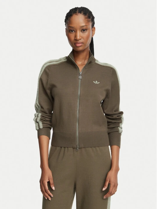 Foto del prodotto adidas Cardigan Firebird KS7365 Beige scuro Slim Fit