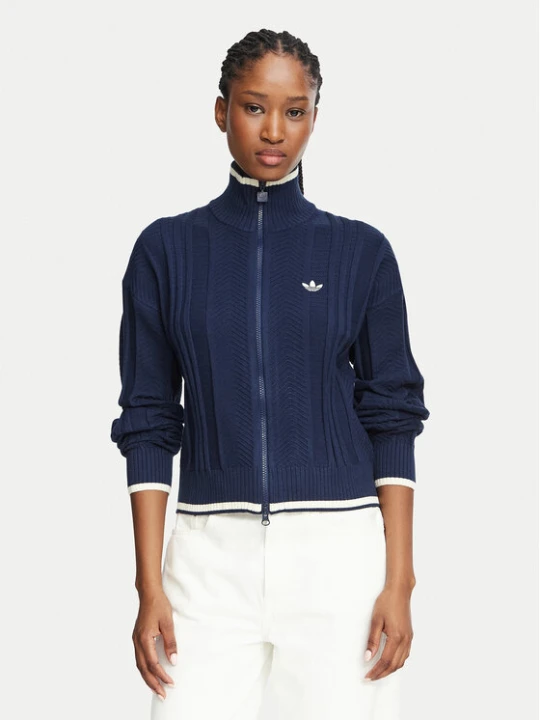 Foto del prodotto adidas Cardigan Firebird KT1864 Blu Loose Fit
