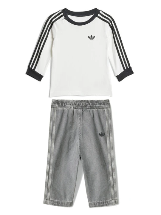 Foto del prodotto adidas Completo maglietta e pantaloni Denim JW5312 Bianco Regular Fit