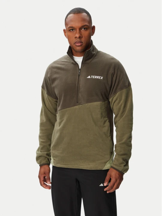 Foto del prodotto adidas Felpa di pile Terrex Multi Climawarm KA6952 Marrone Regular Fit