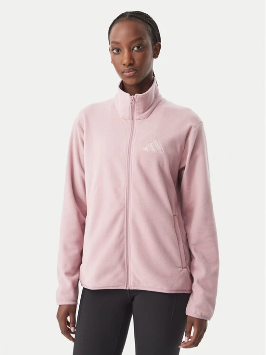Foto del prodotto adidas Felpa di pile Terrex Multi Essentials Full Zip Fleece Jacket KY9857 Rosa chiaro Regular Fit