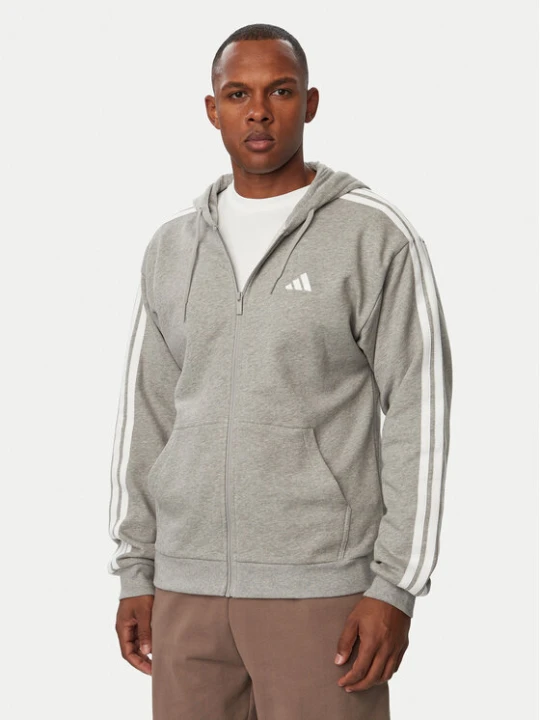 Foto del prodotto adidas Felpa Essentials 3-Stripes French Terry KY4173 Grigio Regular Fit