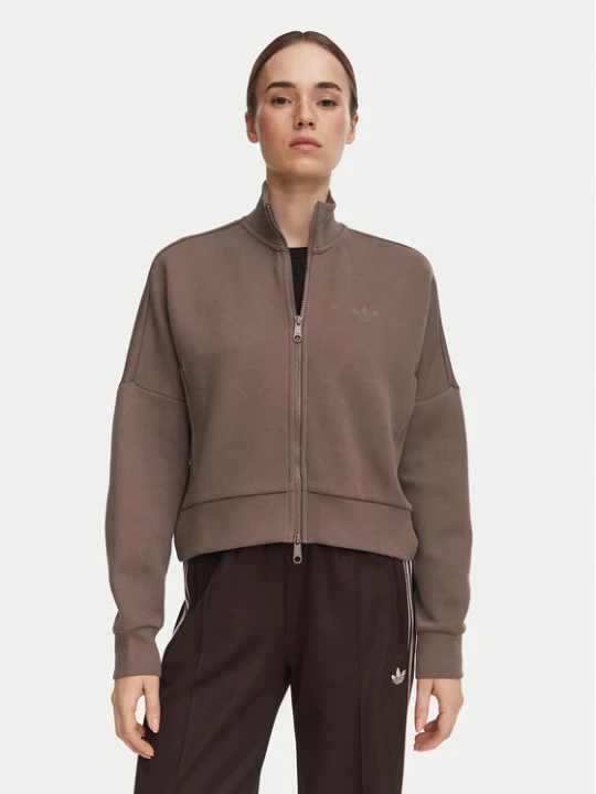 Foto del prodotto adidas Felpa Spacer Tracktop KZ2189 Marrone Regular Fit
