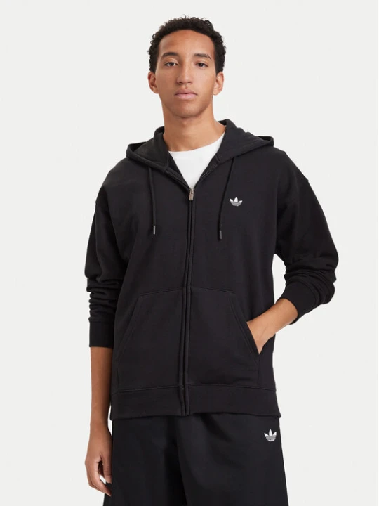 Foto del prodotto adidas Felpa Trefoil Essentials KS8941 Nero Loose Fit