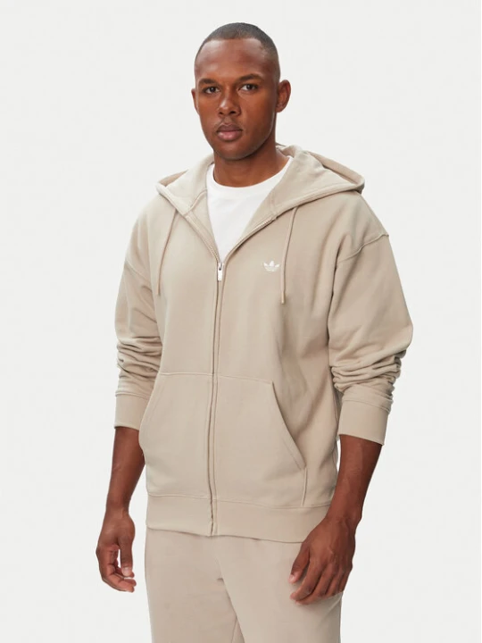 Foto del prodotto adidas Felpa Trefoil Essentials KS9814 Beige Loose Fit
