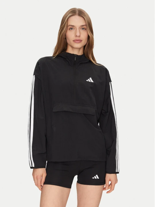 Foto del prodotto adidas Giacca a vento Essentials 3-Stripes JE1312 Nero Regular Fit