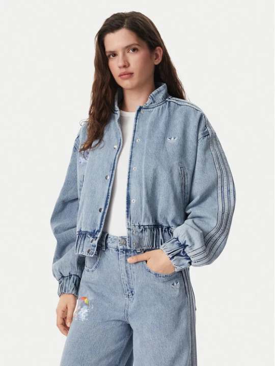 Foto del prodotto adidas Giacca di jeans Care Bear KQ6747 Blu Regular Fit