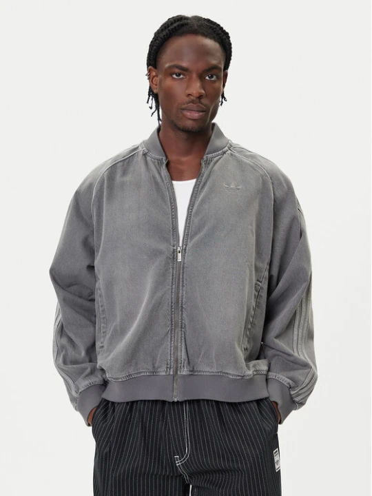 Foto del prodotto adidas Giacca di jeans SST adicolor JW5915 Grigio Loose Fit