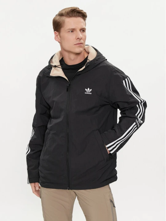 Foto del prodotto adidas Giacca di transizione Reversible Polar Fleece HL9186 Multicolore Regular Fit Nero