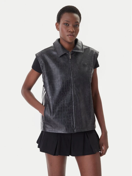 Foto del prodotto adidas Gilet Pleather KE5033 Nero Oversize