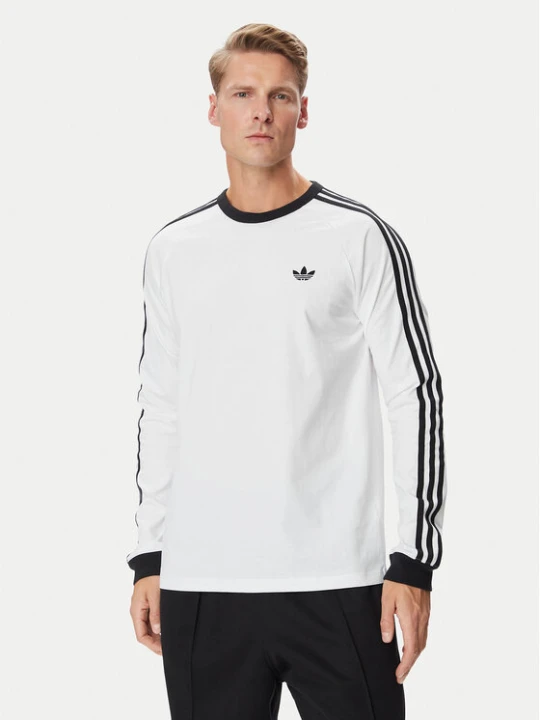 Foto del prodotto adidas Longsleeve 3-Stripes Long-Sleeve KE3545 Bianco Regular Fit