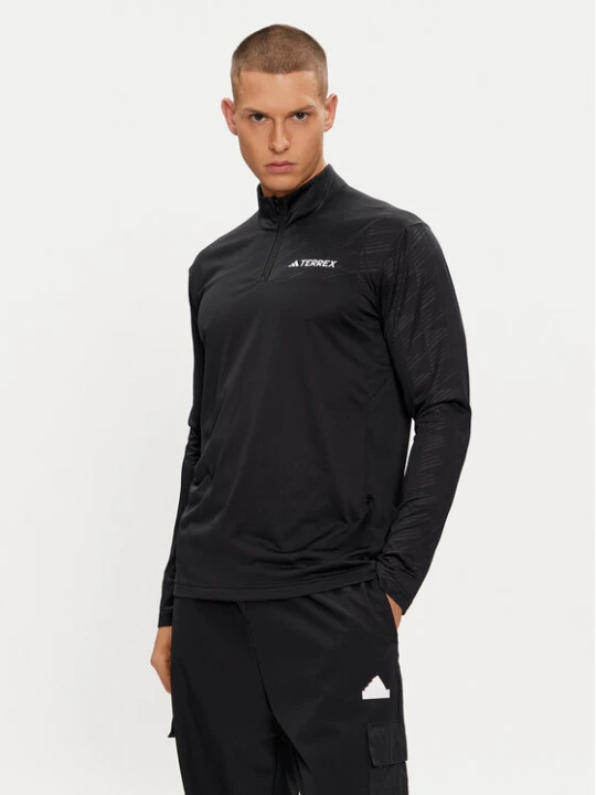 Foto del prodotto adidas Longsleeve Terrex Multi Half-Zip Long-Sleeve Top HT9501 Nero Slim Fit