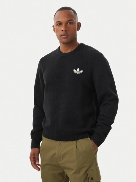Foto del prodotto adidas Maglione Trefoil Essentials KS4891 Nero Regular Fit