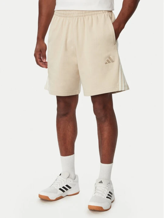 Foto del prodotto adidas Pantaloncini sportivi Adidas Kit 3-Stripes KW2385 Beige Loose Fit