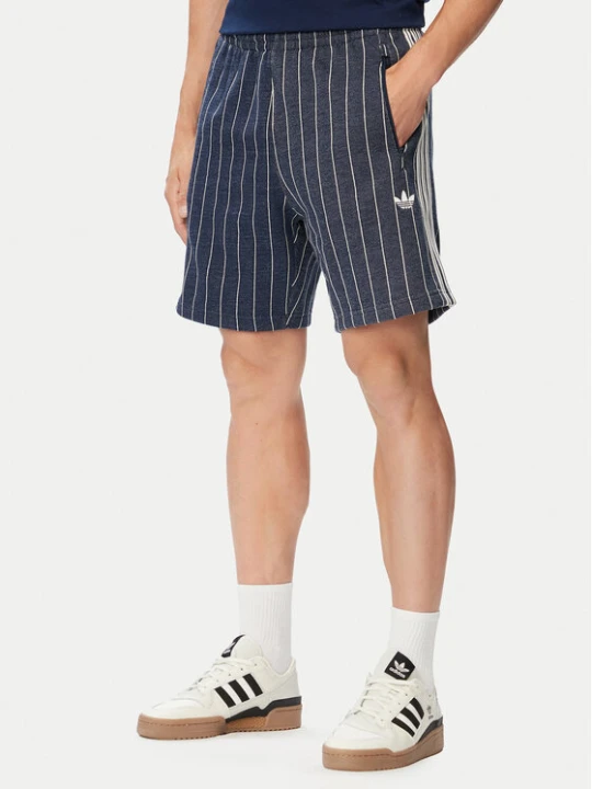 Foto del prodotto adidas Pantaloncini sportivi Pinstripes Shorts KR9706 Blu scuro Regular Fit