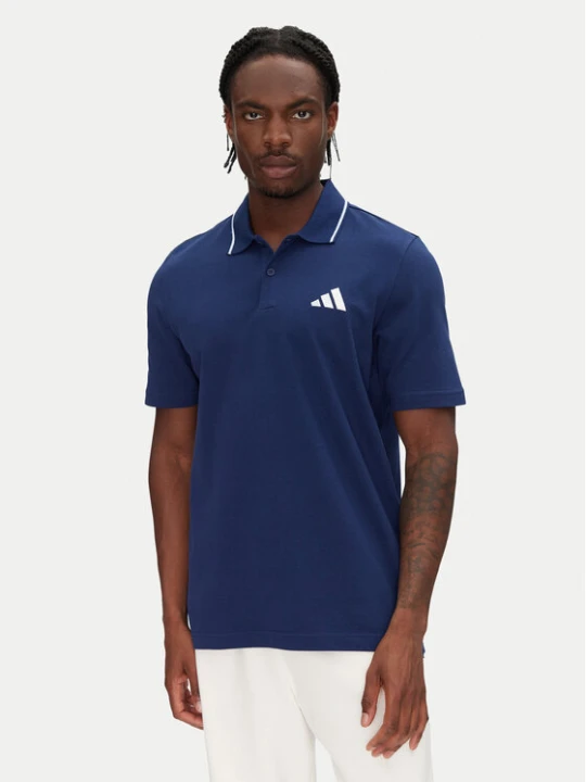 Foto del prodotto adidas Polo Essentials Small Logo JE9021 Blu scuro Regular Fit