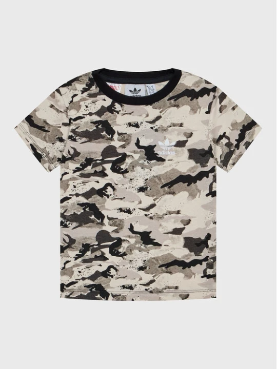 Foto del prodotto adidas T-shirt Allover HK0276 Beige Regular Fit