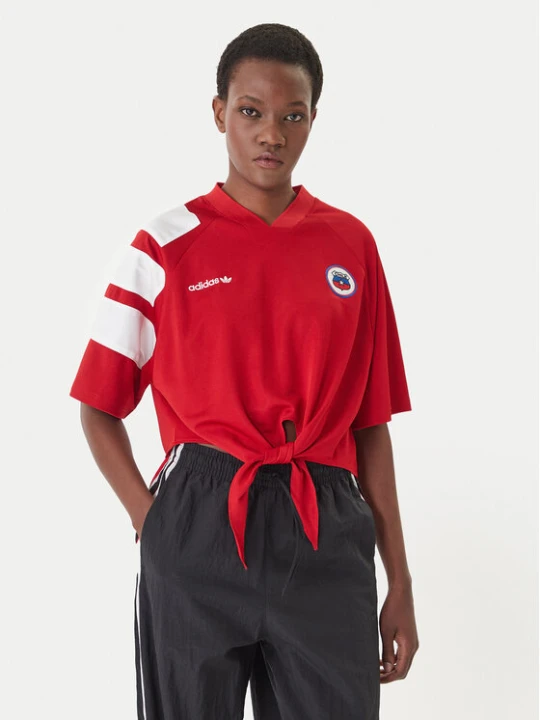 Foto del prodotto adidas T-shirt Chile Reconstructed Bringback KD0968 Rosso Loose Fit