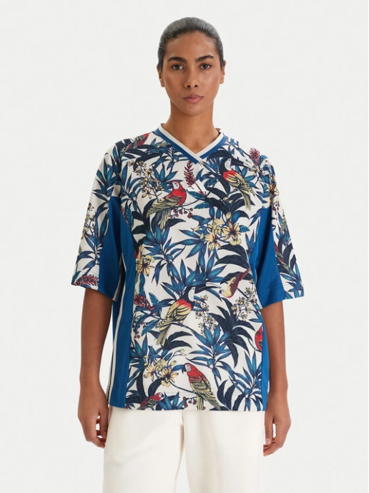 Foto del prodotto adidas T-shirt Farm Rio Premium KD4629 Blu Loose Fit