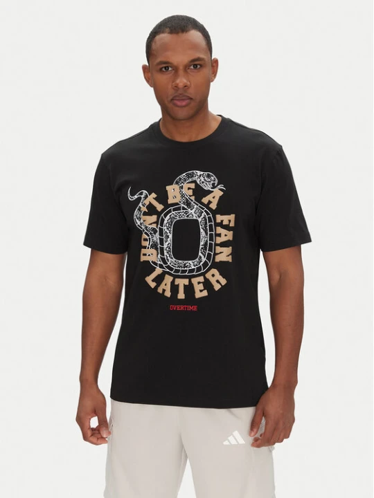 Foto del prodotto adidas T-shirt Overtime Spring Graphic JM0291 Nero Regular Fit