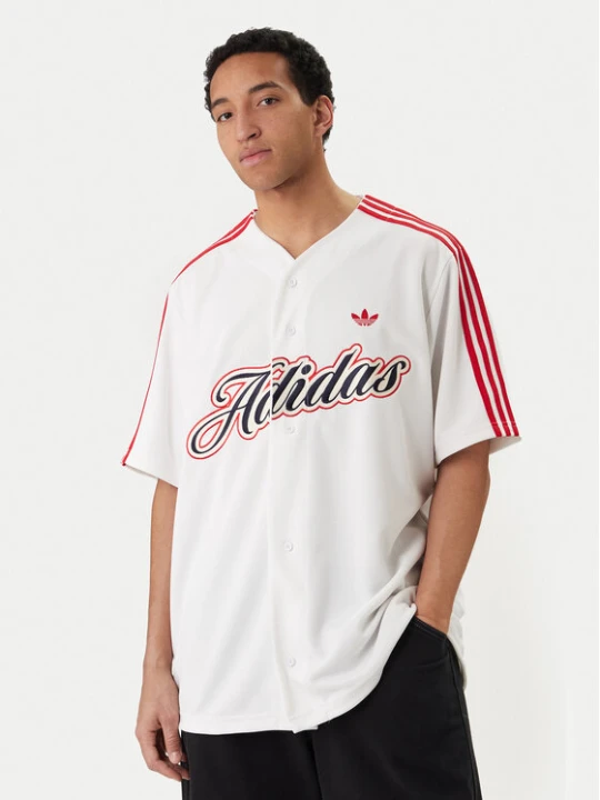 Foto del prodotto adidas T-shirt Summer League Varsity Baseball KD6563 Bianco Oversize