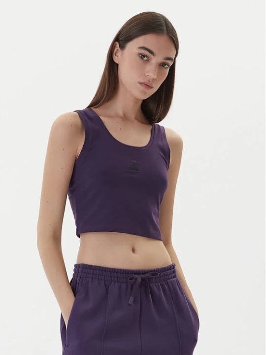 Foto del prodotto adidas Top Essentials Small Logo KB7127 Viola Slim Fit