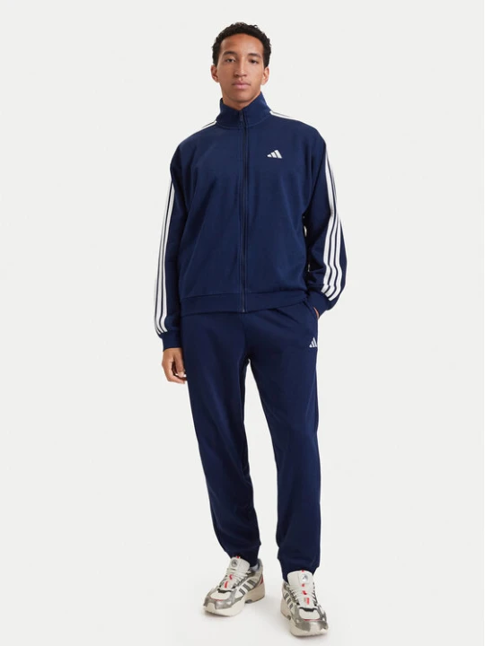 Foto del prodotto adidas Tuta 3-Stripes Fleece KY2283 Blu Regular Fit