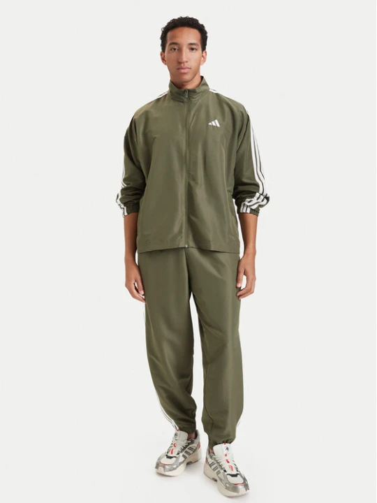 Foto del prodotto adidas Tuta 3-Stripes Woven KY2300 Verde Regular Fit