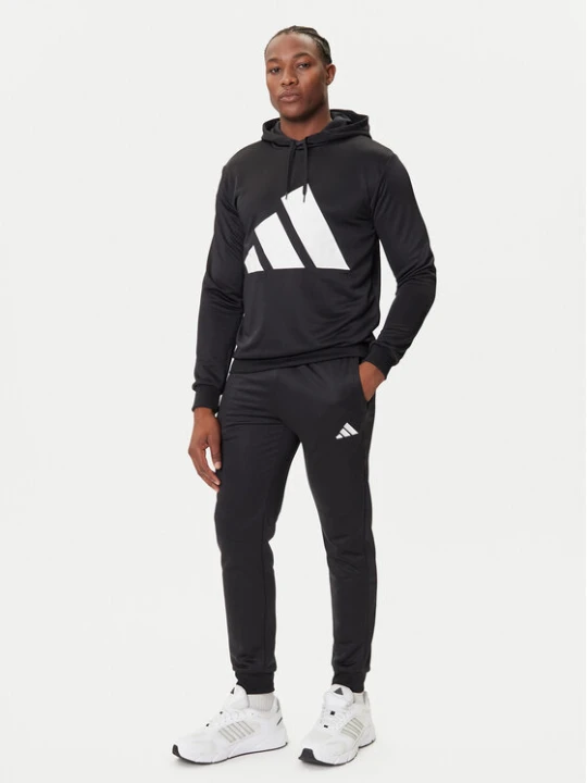 Foto del prodotto adidas Tuta Big Logo French Terry JX5551 Nero Regular Fit