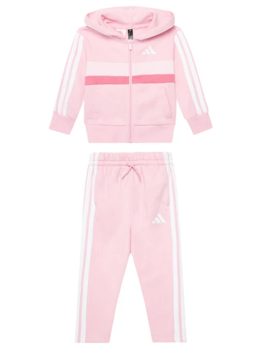 Foto del prodotto adidas Tuta Seasonal Essentials Tiberio 3-Stripes JI6206 Rosa Regular Fit