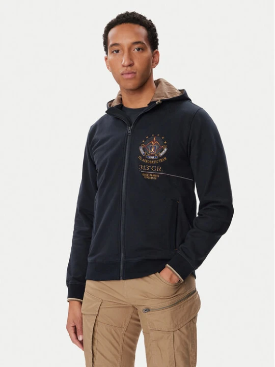 Foto del prodotto Aeronautica Militare Felpa 262FE2131UF00662 Blu scuro Regular Fit