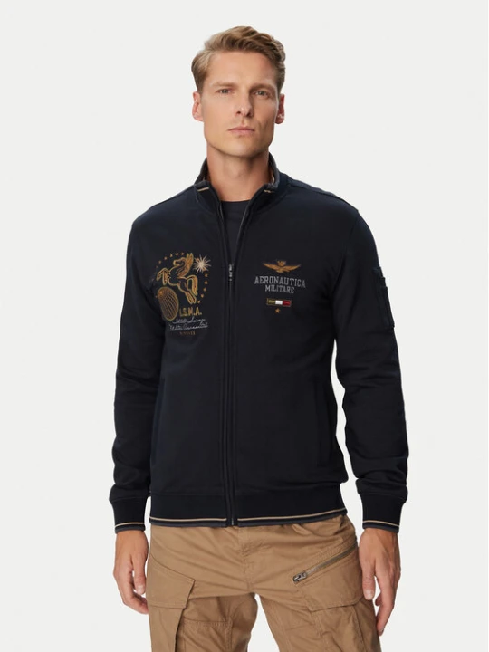 Foto del prodotto Aeronautica Militare Felpa 262FE2134UF00662 Blu scuro Regular Fit