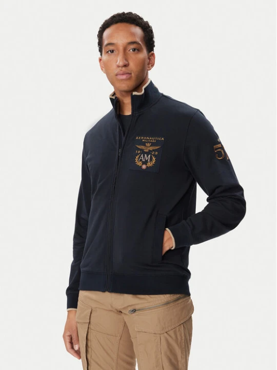 Foto del prodotto Aeronautica Militare Felpa 262FE2136UF00662 Blu scuro Regular Fit