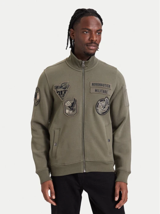 Foto del prodotto Aeronautica Militare Felpa 262FE2143UF00686 Cachi Regular Fit