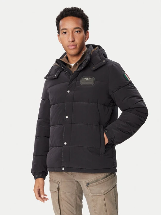 Foto del prodotto Aeronautica Militare Giubbotto invernale 262AB3072UCT04358 Nero Regular Fit