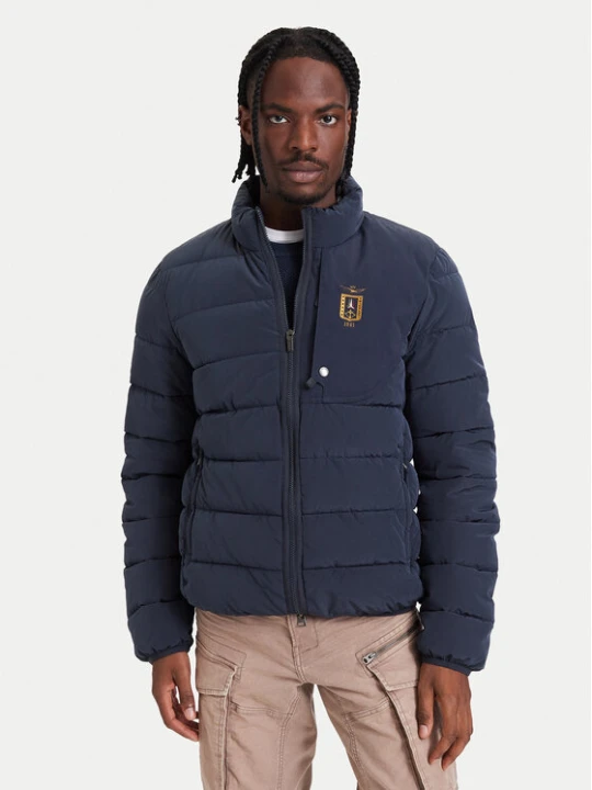 Foto del prodotto Aeronautica Militare Giubbotto invernale 262AB3074UCT04358 Blu scuro Regular Fit