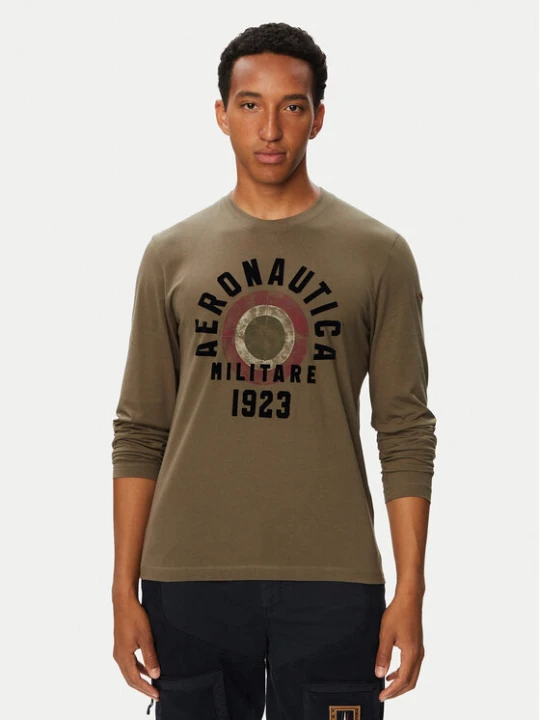 Foto del prodotto Aeronautica Militare Longsleeve 262TS2570UJ00641 Cachi Regular Fit
