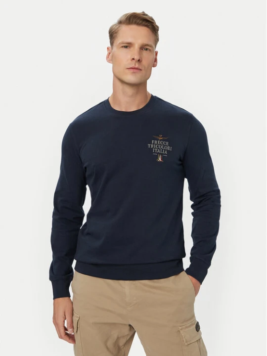 Foto del prodotto Aeronautica Militare Longsleeve 262TS2574UJ00703 Blu scuro Regular Fit
