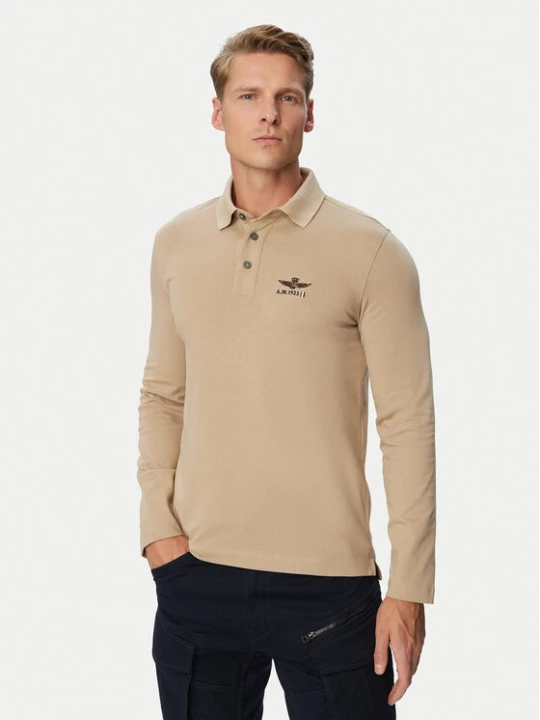 Foto del prodotto Aeronautica Militare Polo 262PO1947UJ00703 Marrone Regular Fit