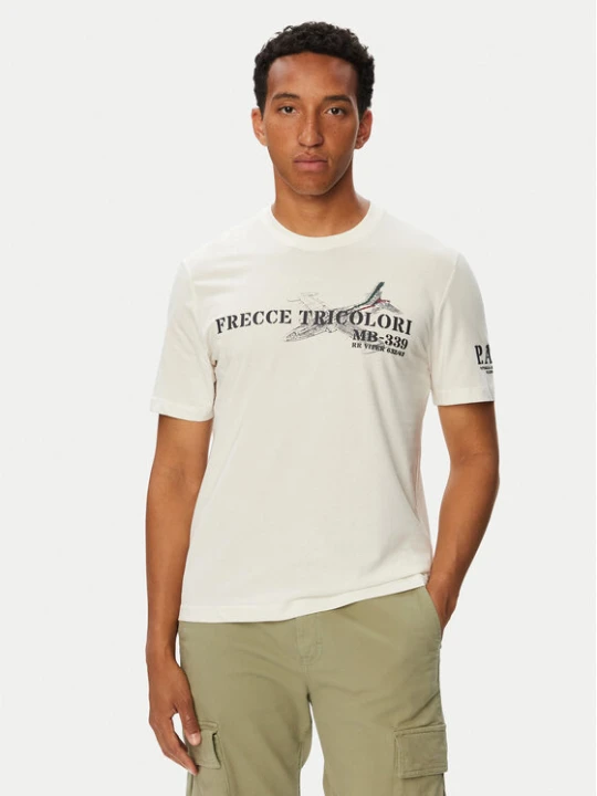 Foto del prodotto Aeronautica Militare T-shirt 262TS2541UJ00750 Bianco Regular Fit